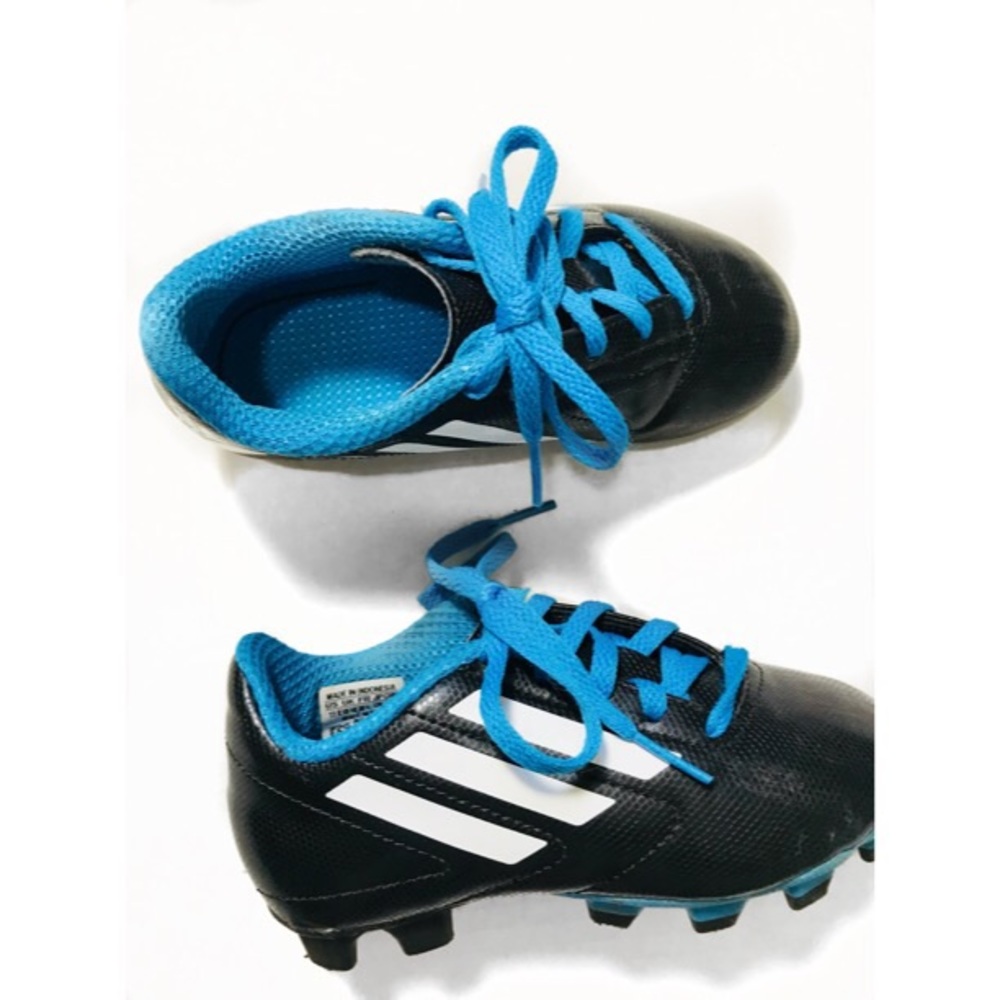 ADIDAS YOUTH kIDS SOCCER SHOE CLEATS CONQUISTO